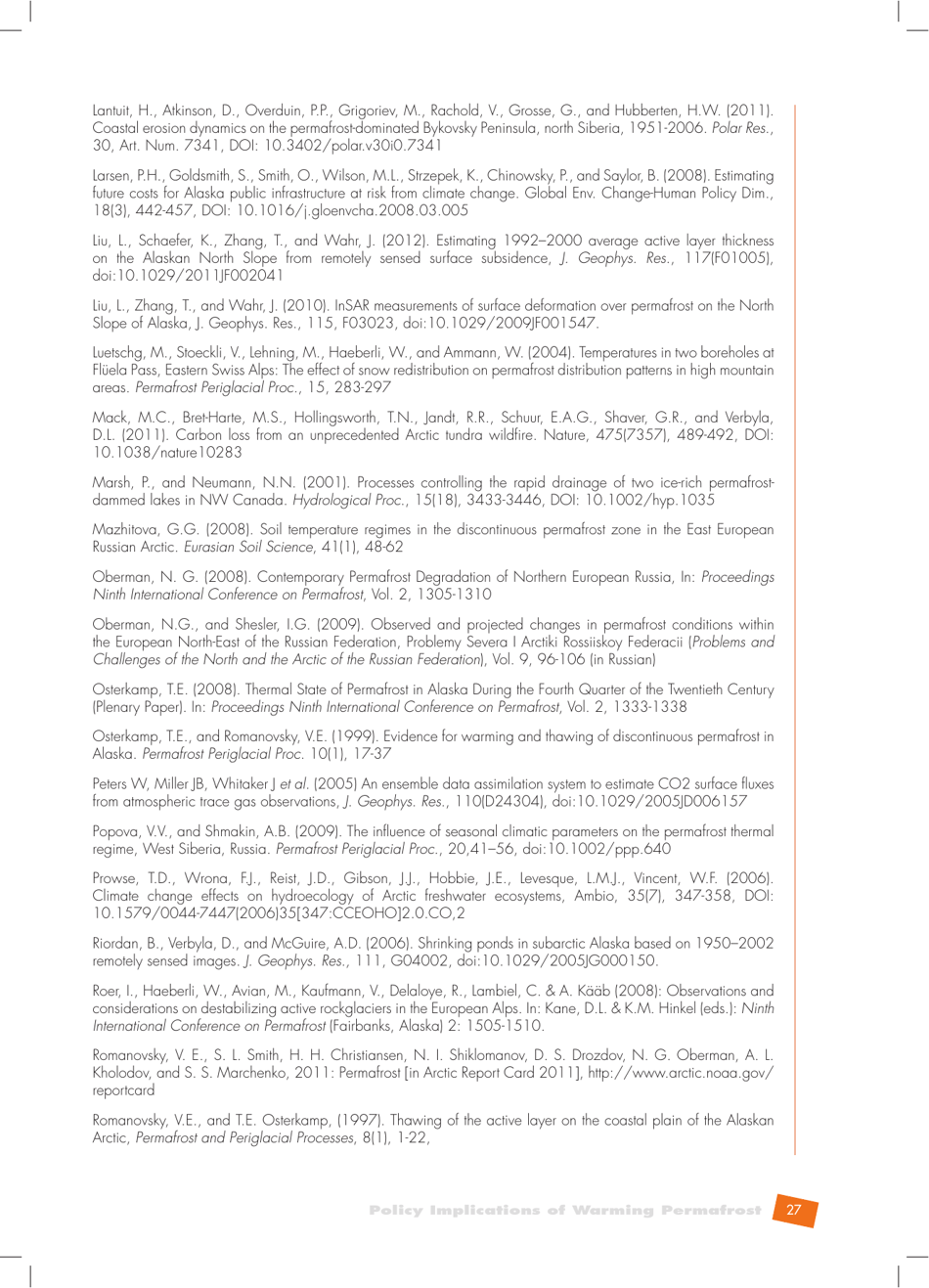 Policy Implications of Warming Permafrost - United Nations Environment Programme (Unep), Page 34