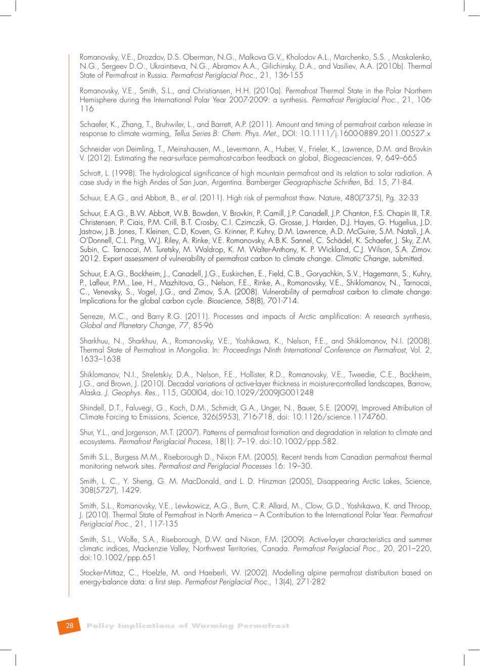 Policy Implications of Warming Permafrost - United Nations Environment Programme (Unep), Page 35