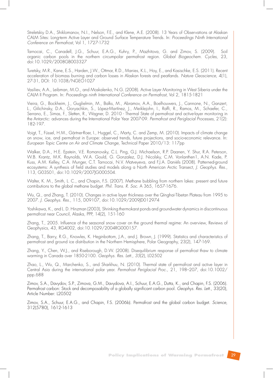 Policy Implications of Warming Permafrost - United Nations Environment Programme (Unep), Page 36