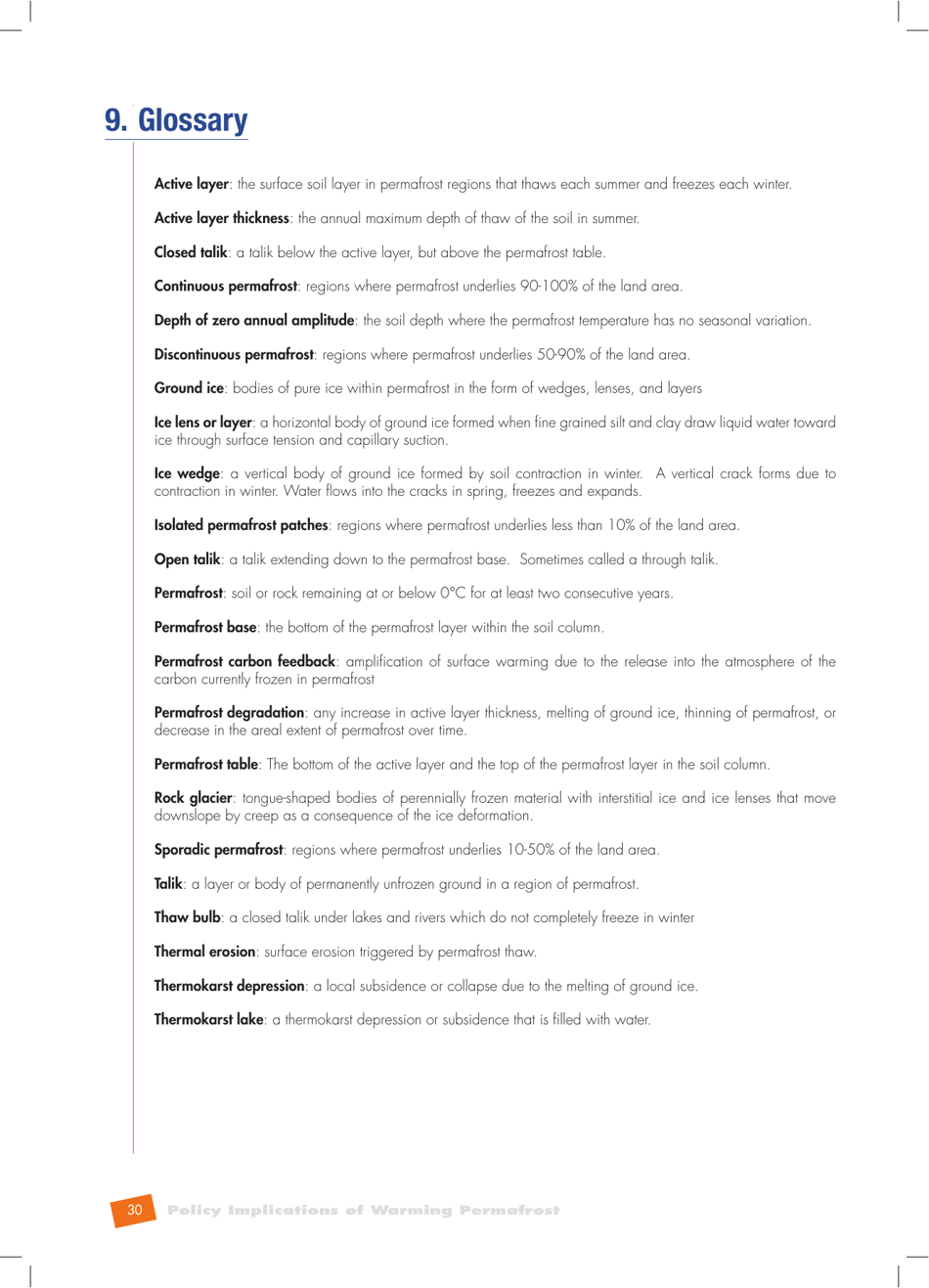 Policy Implications of Warming Permafrost - United Nations Environment Programme (Unep), Page 37