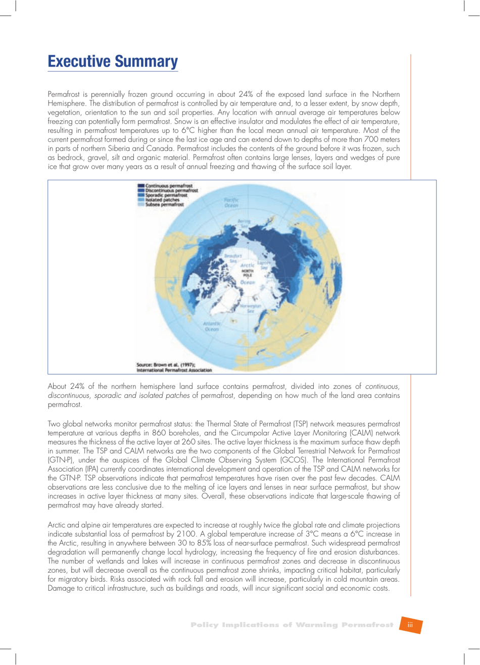 Policy Implications of Warming Permafrost - United Nations Environment Programme (Unep), Page 4