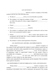 Divorce Agreement Template, Page 10