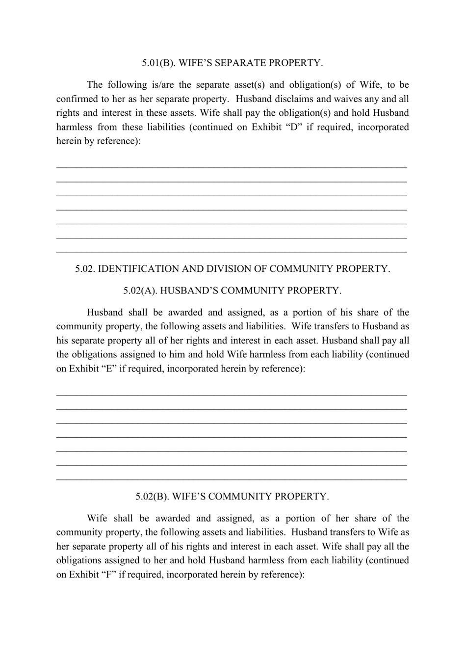 Divorce Agreement Template Fill Out Sign Online And Download Pdf Templateroller 1628