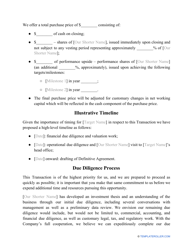 Non-binding Letter of Intent Template Download Printable ...