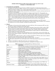 Document preview: Instructions for DD Form 1380 Tactical Combat Casualty Care (Tccc) Card