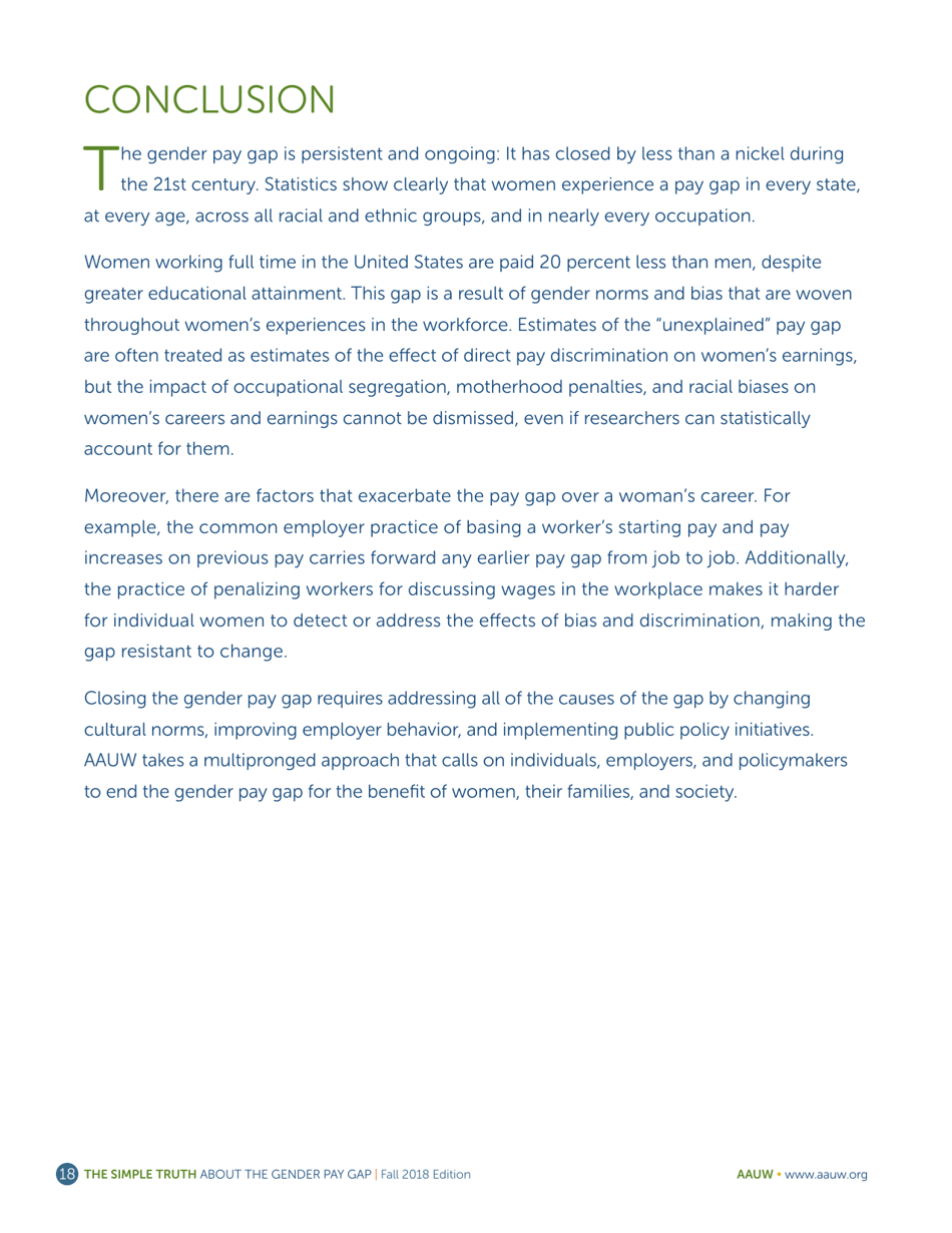The Simple Truth About the Gender Pay Gap - American Association of University Women, Page 18