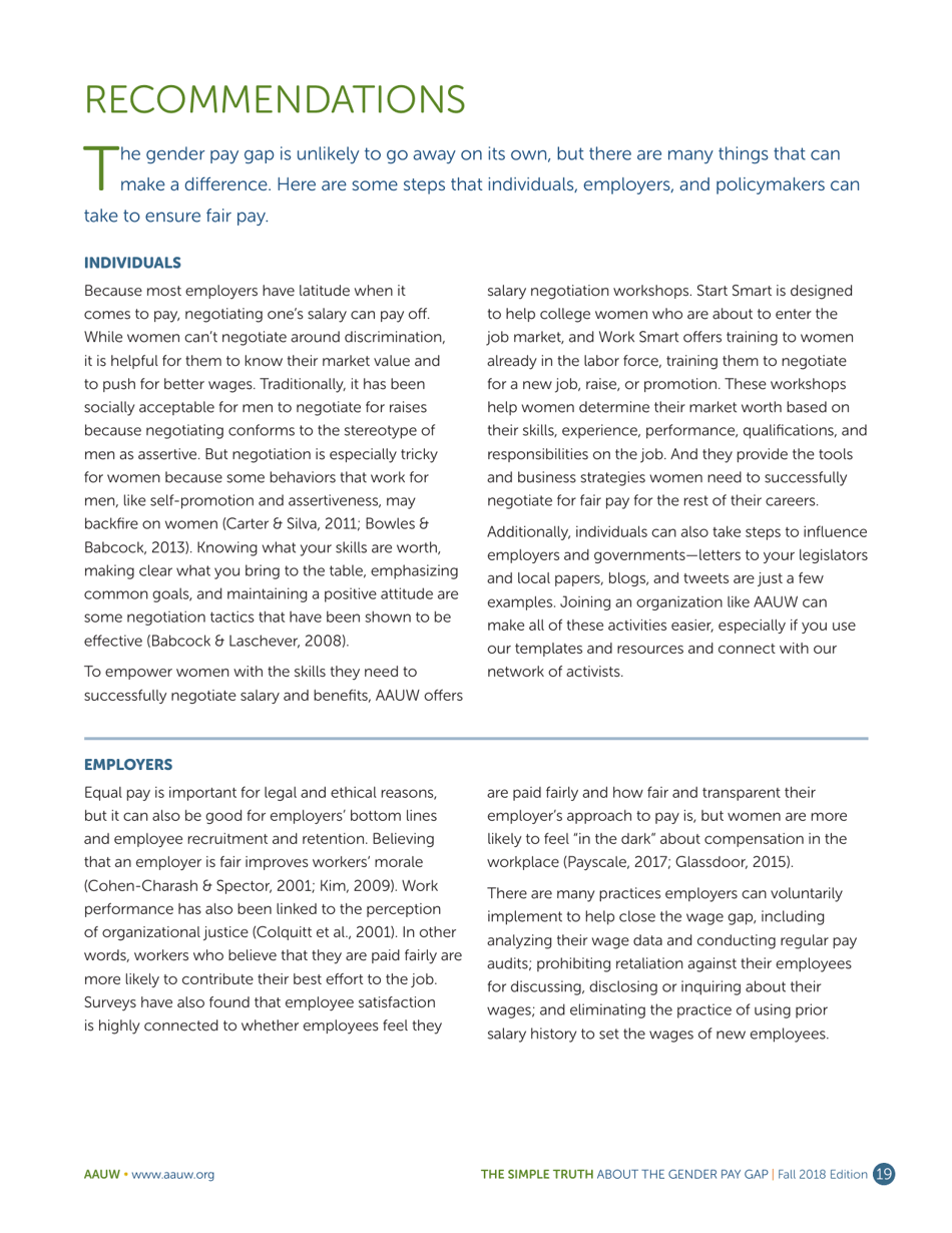 The Simple Truth About the Gender Pay Gap - American Association of University Women, Page 19