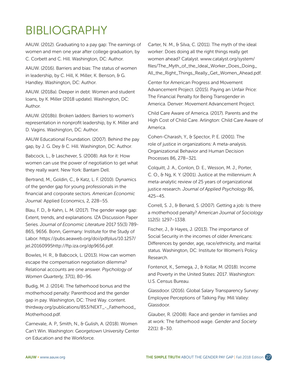The Simple Truth About the Gender Pay Gap - American Association of University Women, Page 27