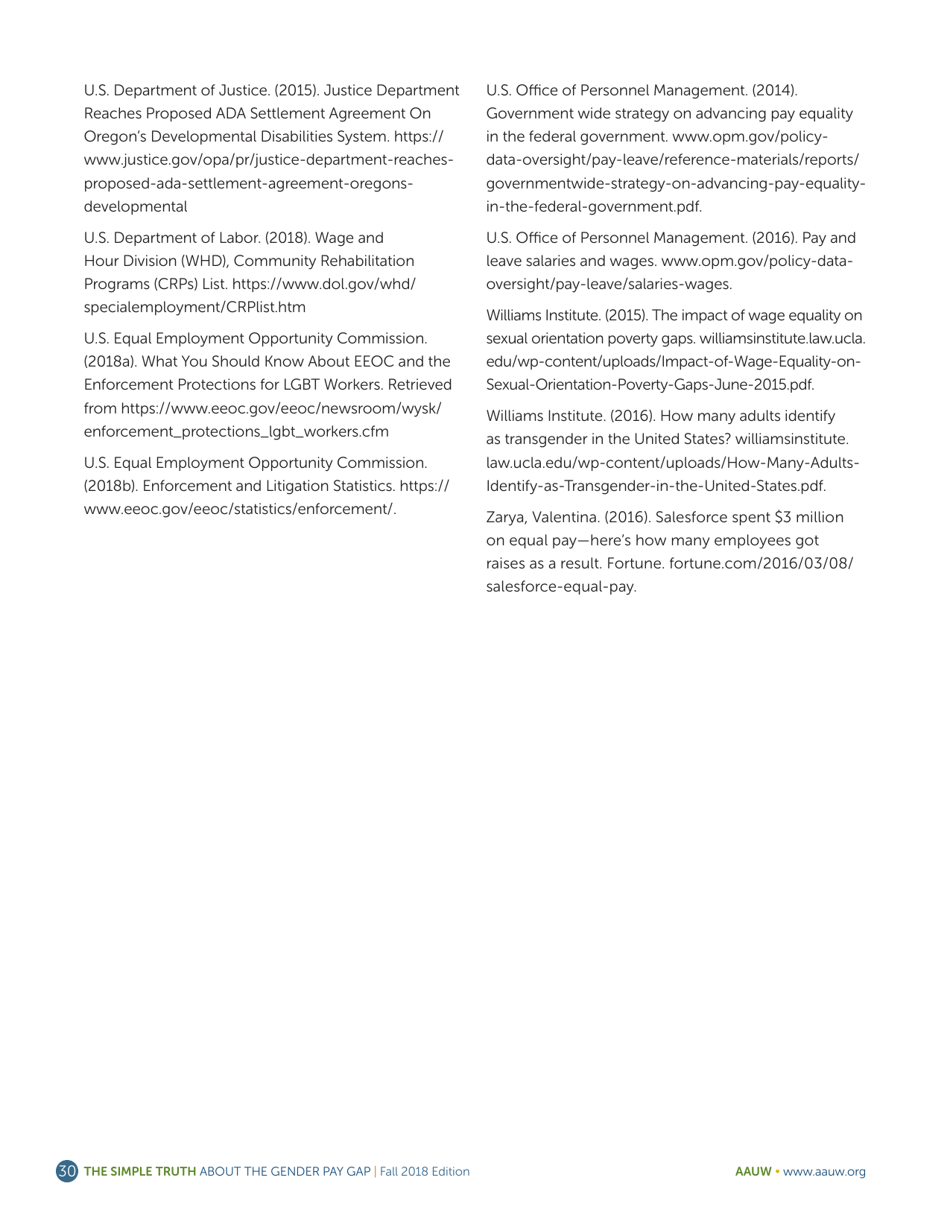 The Simple Truth About the Gender Pay Gap - American Association of University Women, Page 30