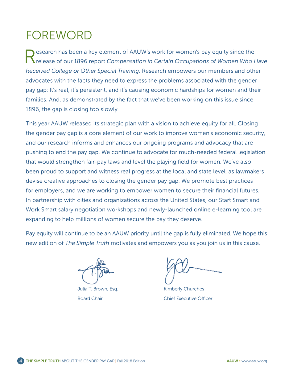 The Simple Truth About the Gender Pay Gap - American Association of University Women, Page 4