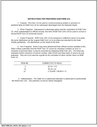 NGB Form 22A Correction to NGB Form 22, Page 2