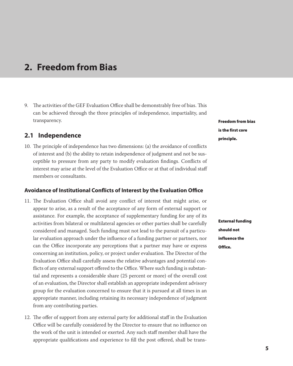 Gef Evaluation Office Ethical Guidelines, Page 13