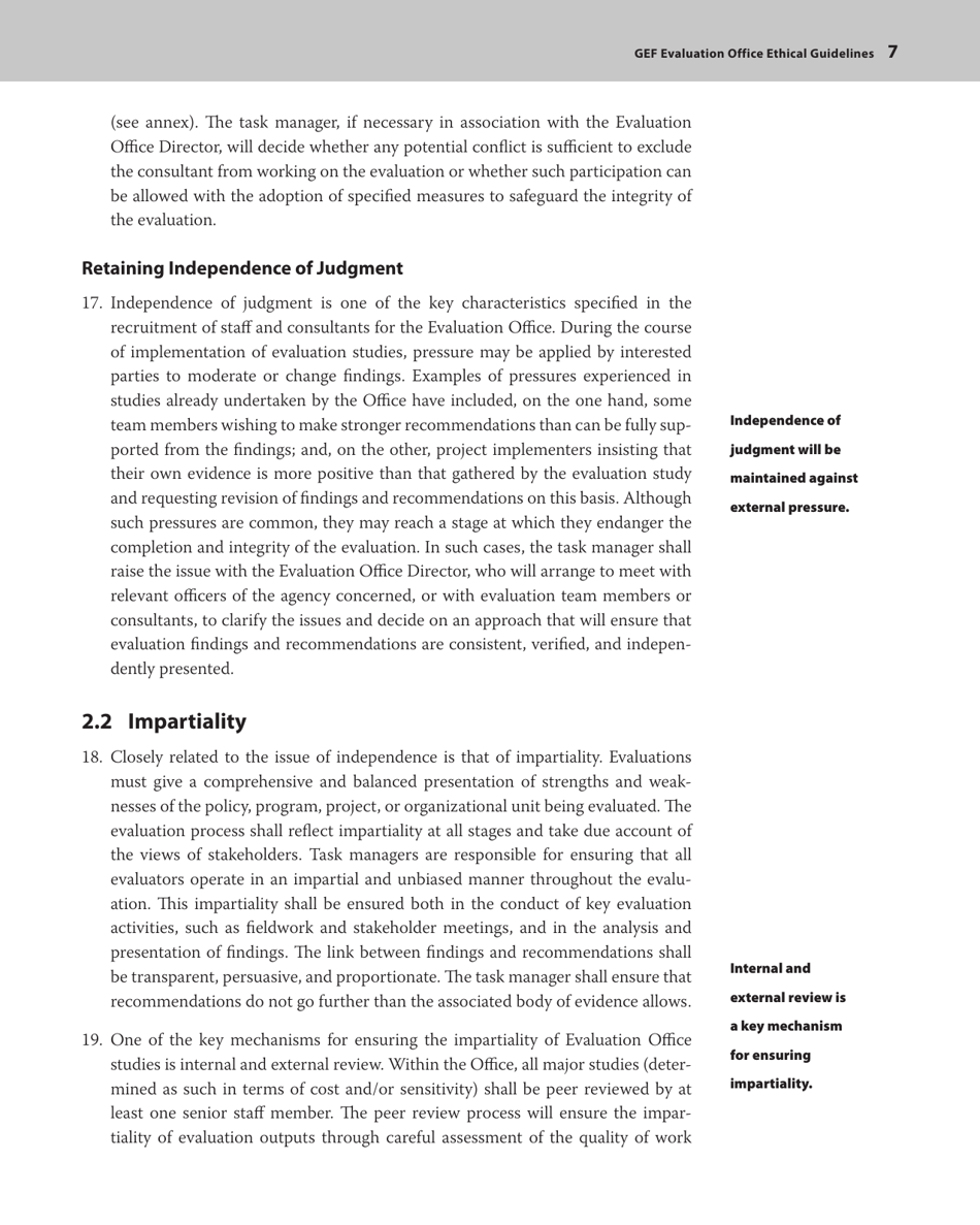Gef Evaluation Office Ethical Guidelines, Page 15
