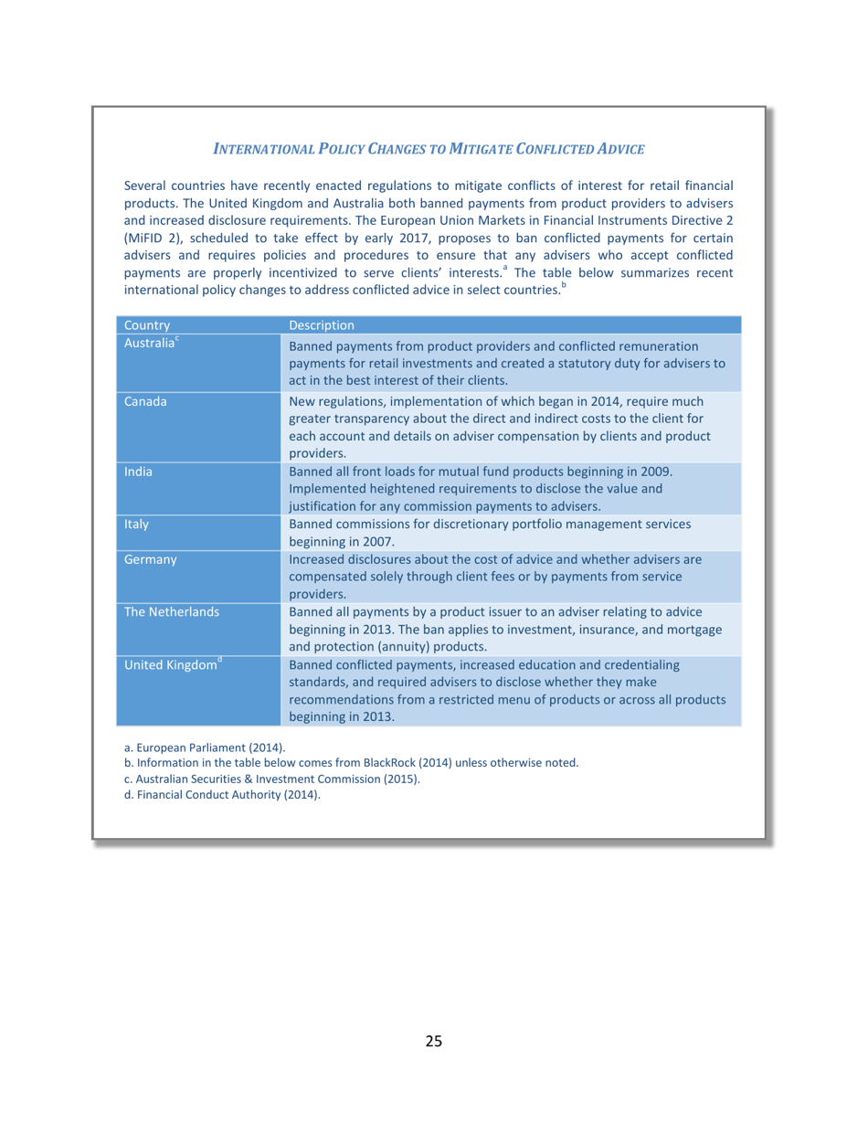 The Effects of Conflicted Investment Advice on Retirement Savings, Page 26