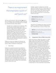 Guidance for Higher Education Institutions on Paying Overtime Under the Fair Labor Standards Act, Page 12