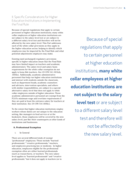 Guidance for Higher Education Institutions on Paying Overtime Under the Fair Labor Standards Act, Page 5