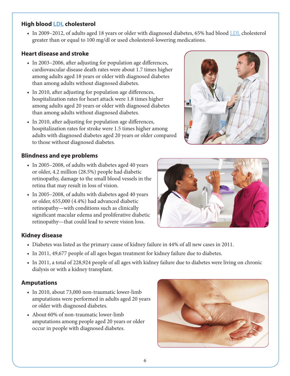 National Diabetes Statistics Report, Page 6