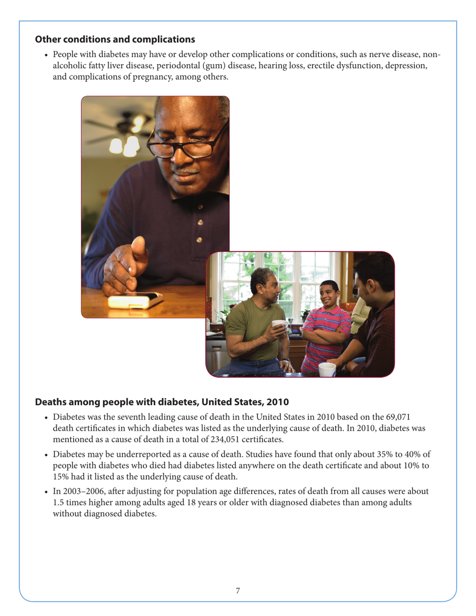National Diabetes Statistics Report, Page 7