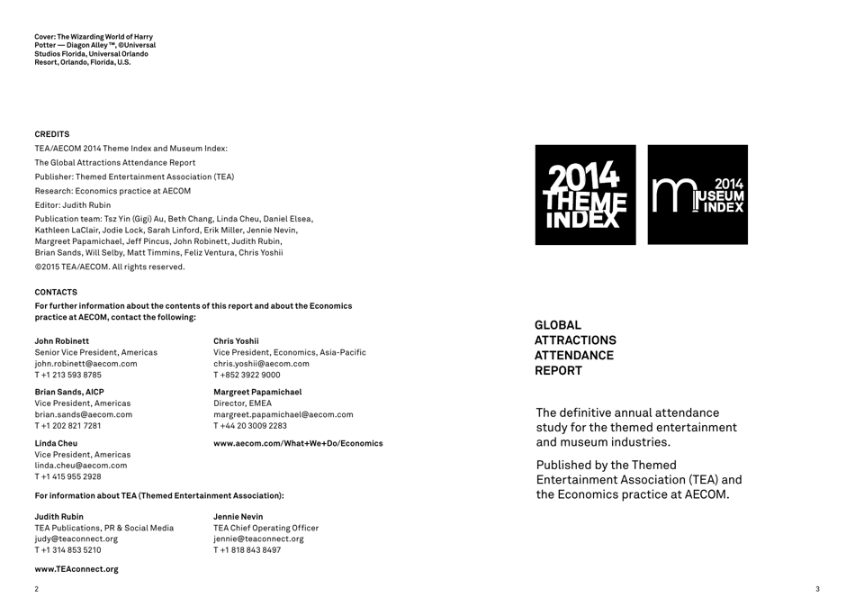 Theme Index and Museum Index (Aecom), Page 2