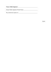 Last Will and Testament Template - Tennessee, Page 16