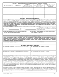 VA Form 21-527EZ Fully Developed Claim (Pension), Page 6