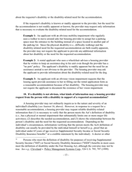 Reasonable Accommodations Under the Fair Housing Act - Joint Statement of the Department of Housing and Urban Development and the Department of Justice, Page 13