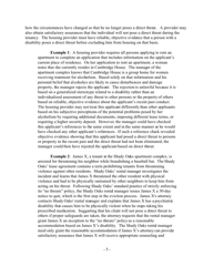 Reasonable Accommodations Under the Fair Housing Act - Joint Statement of the Department of Housing and Urban Development and the Department of Justice, Page 5