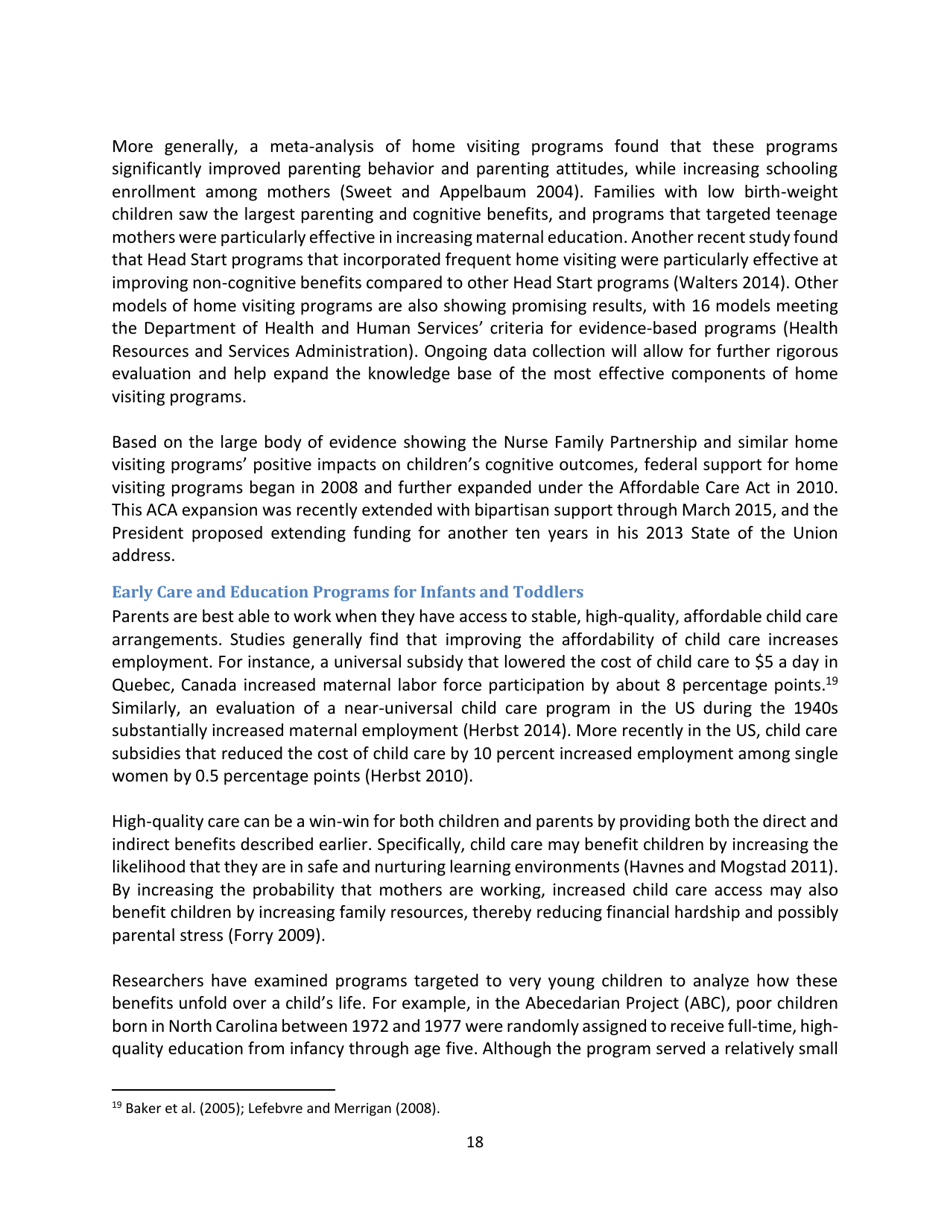 The Economics of Early Childhood Investments, Page 18