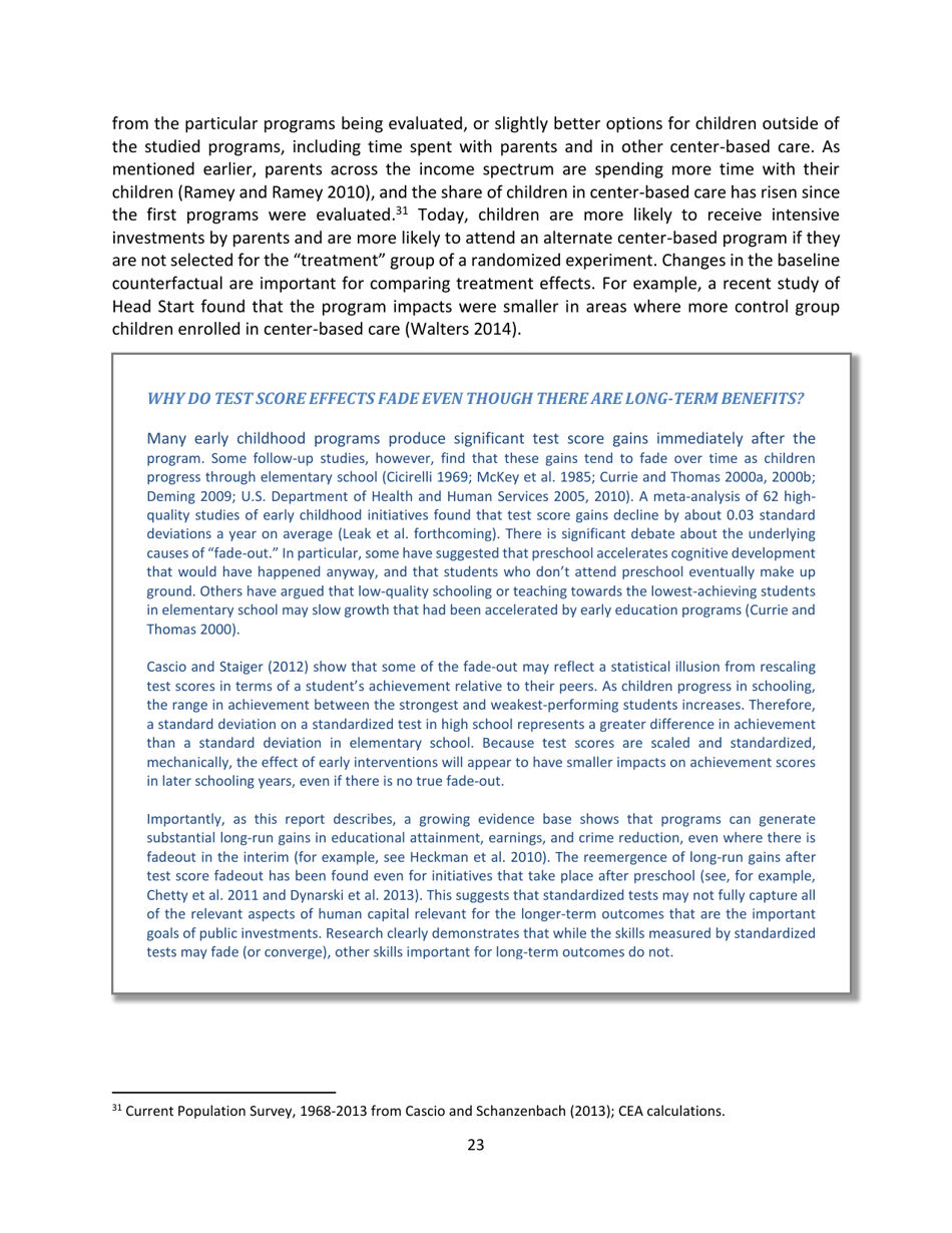 The Economics of Early Childhood Investments, Page 23