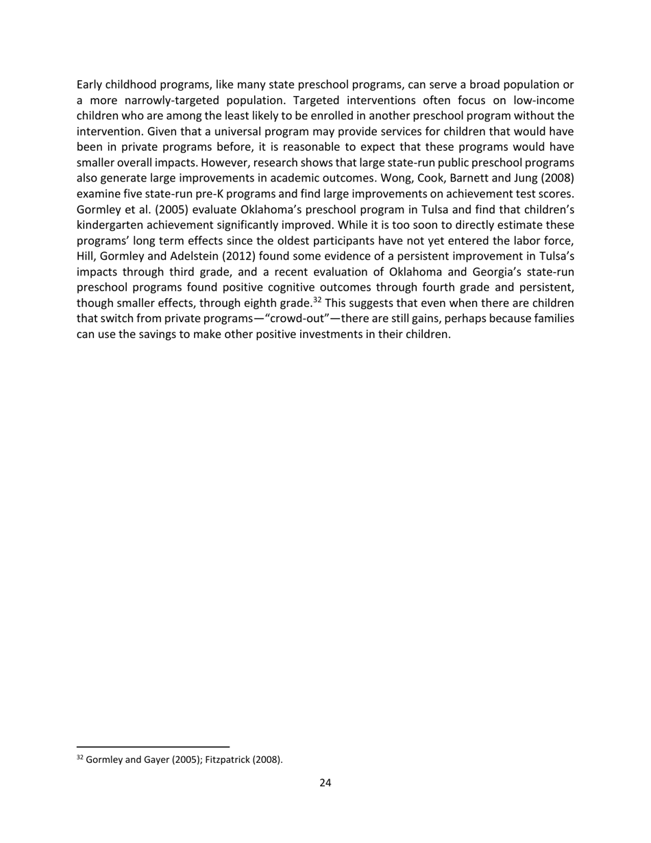 The Economics of Early Childhood Investments, Page 24