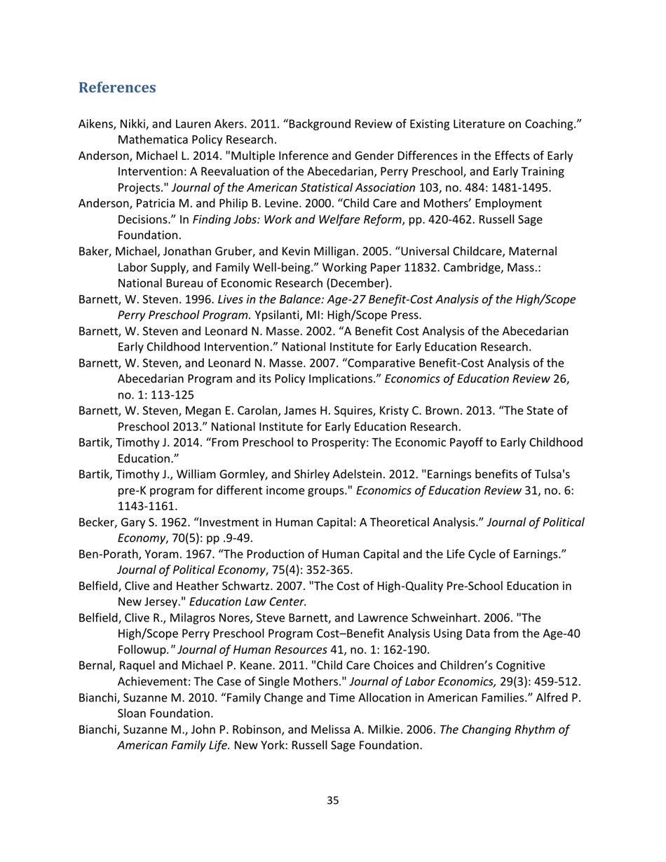 The Economics of Early Childhood Investments, Page 35