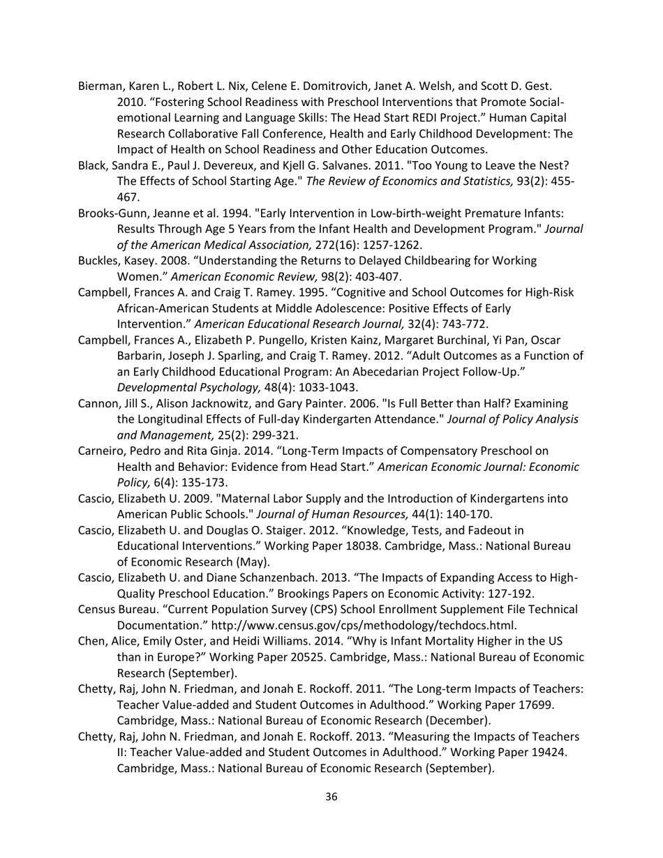 The Economics of Early Childhood Investments, Page 36