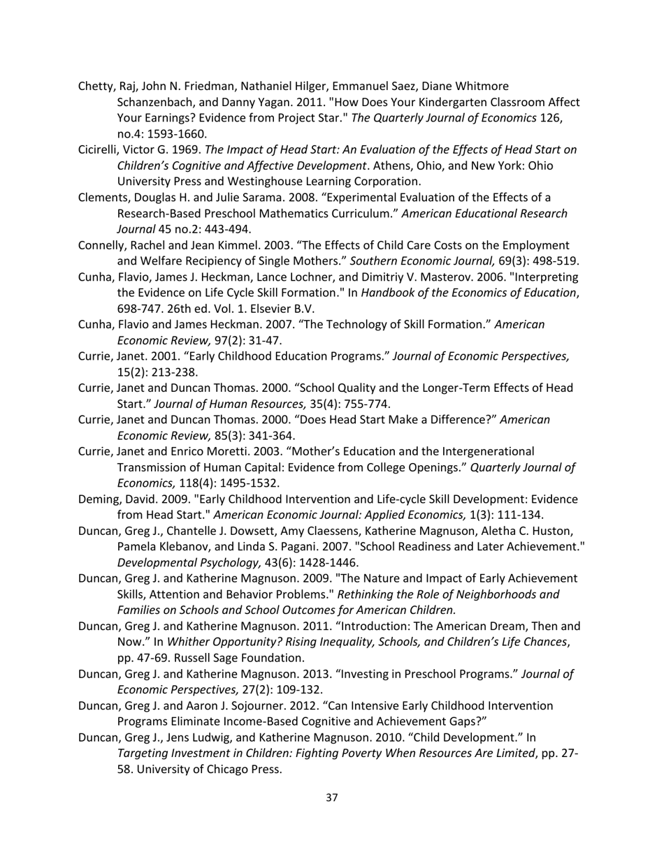 The Economics of Early Childhood Investments, Page 37