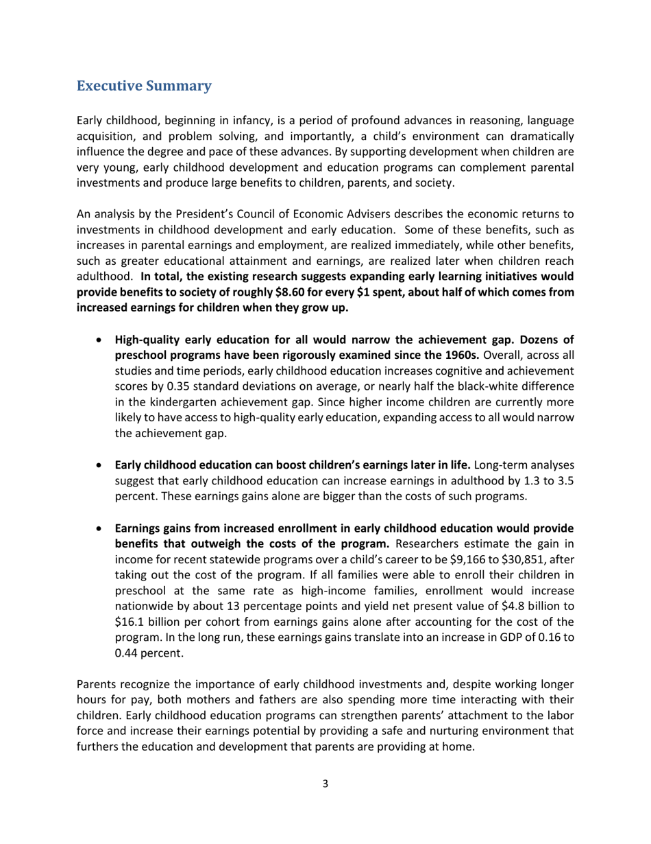 The Economics of Early Childhood Investments, Page 3