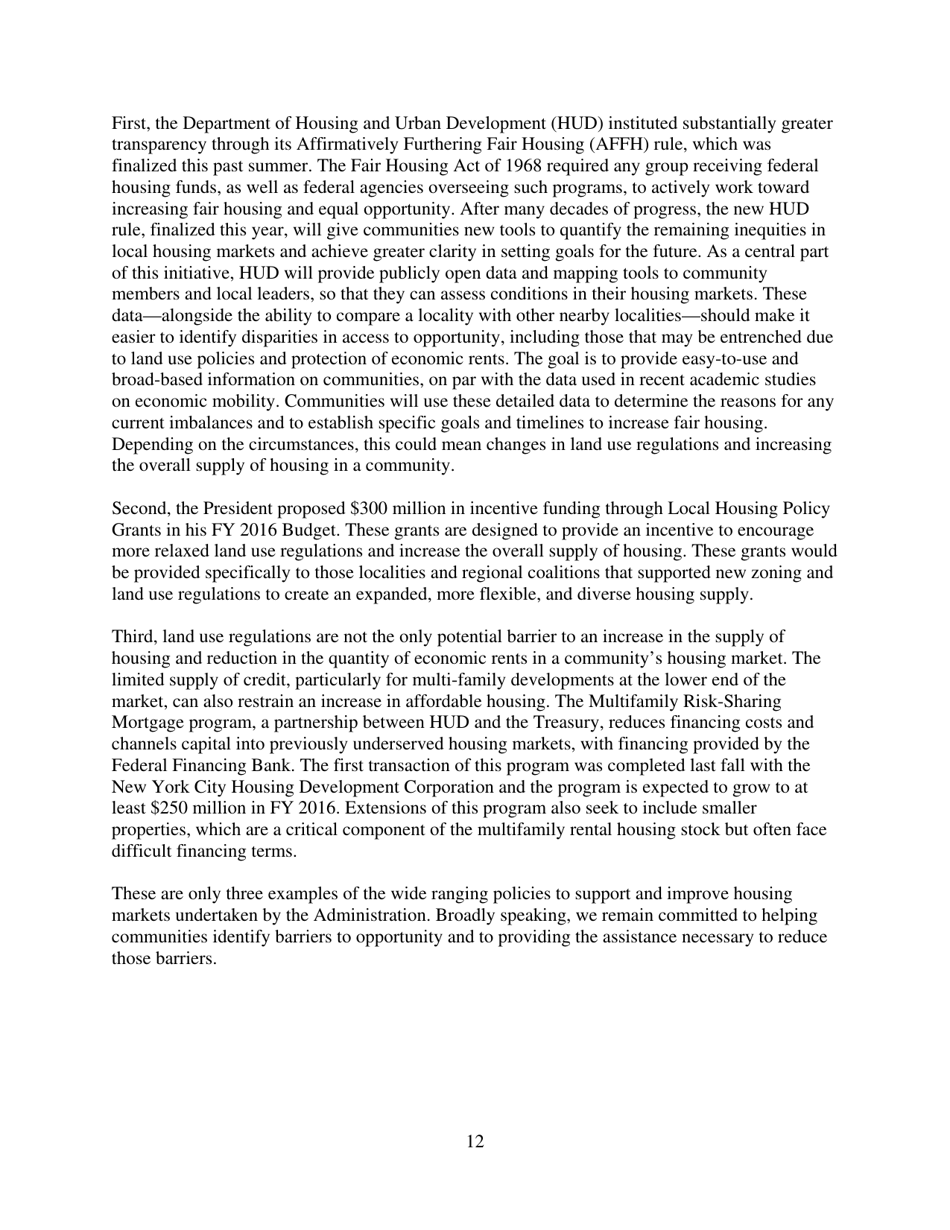 Barriers to Shared Growth: the Case of Land Use Regulation and Economic Rents - the Urban Institute, Page 12