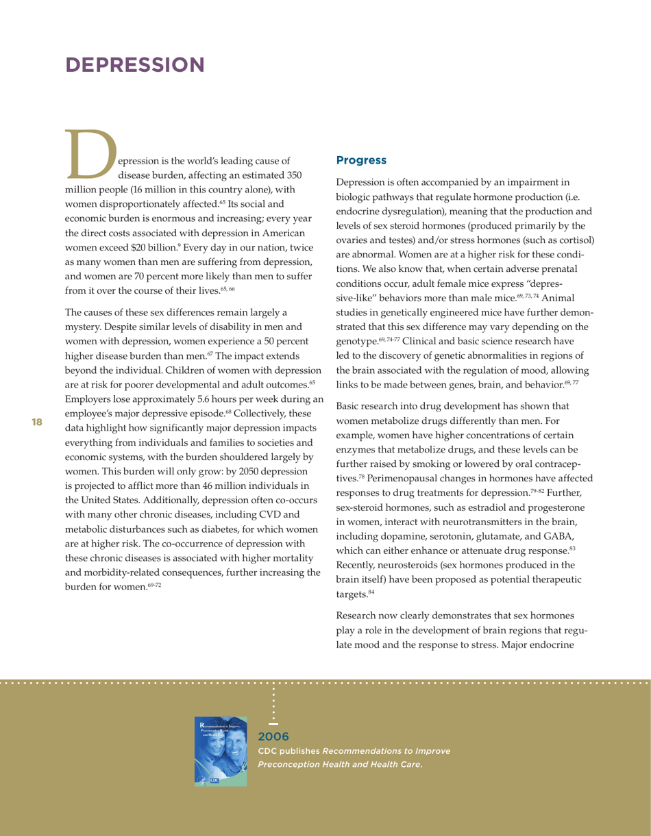 Sex-Specific Medical Research: Why Womens Health Cant Wait - Mary Horrigan Connors Center for Womens Health  Gender Biology, Page 20