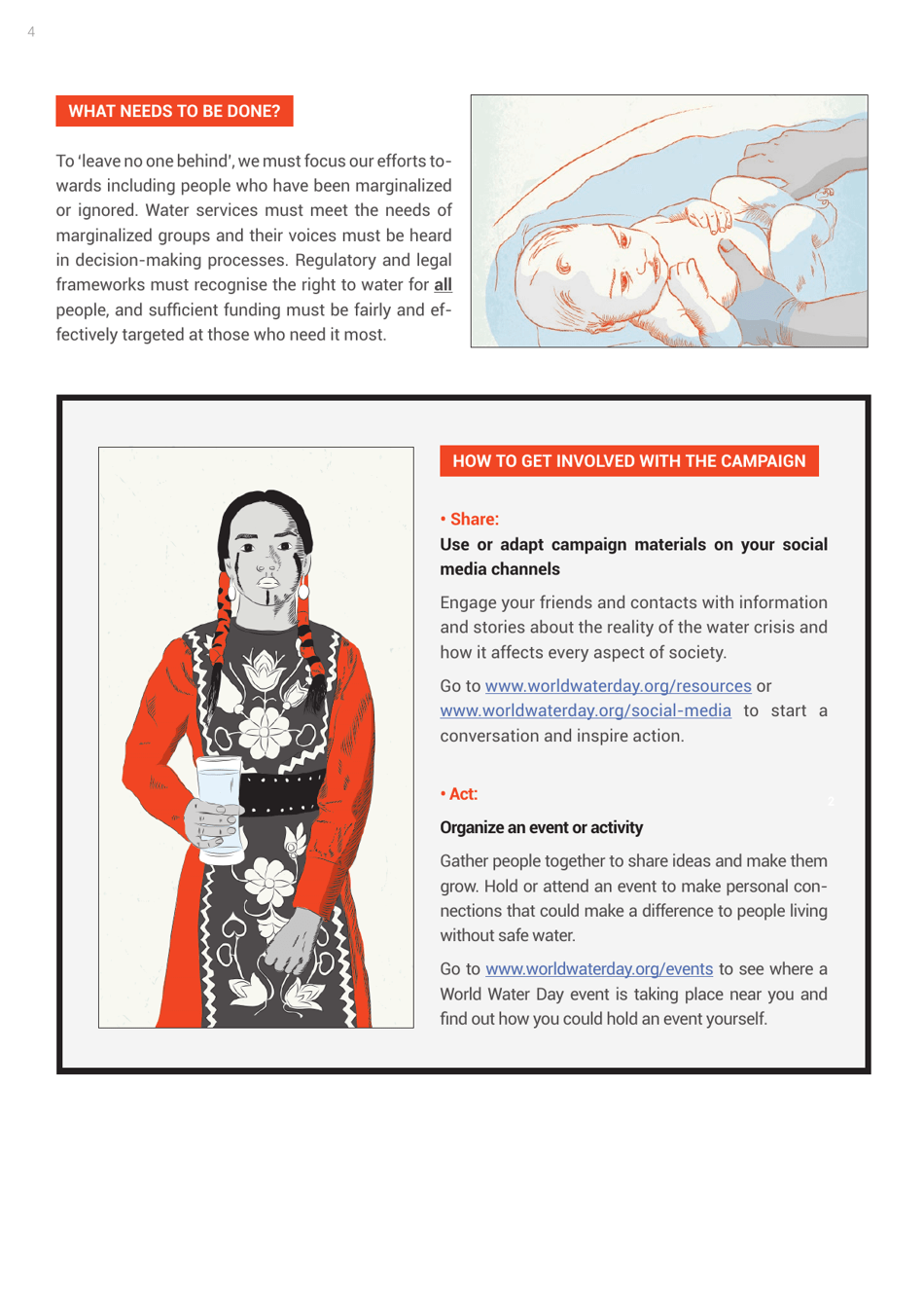 World Water Day 2019: Leaving No One Behind, Page 4