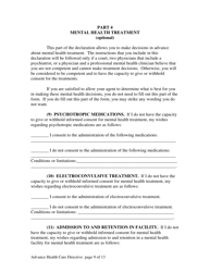 Advance Directive for Health Care Form - Alaska, Page 9
