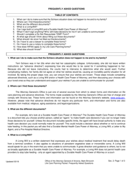 Life Care Planning Packet (Advance Directives for Health Care Planning) - Arizona, Page 10