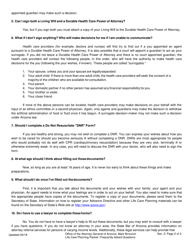 Life Care Planning Packet (Advance Directives for Health Care Planning) - Arizona, Page 11