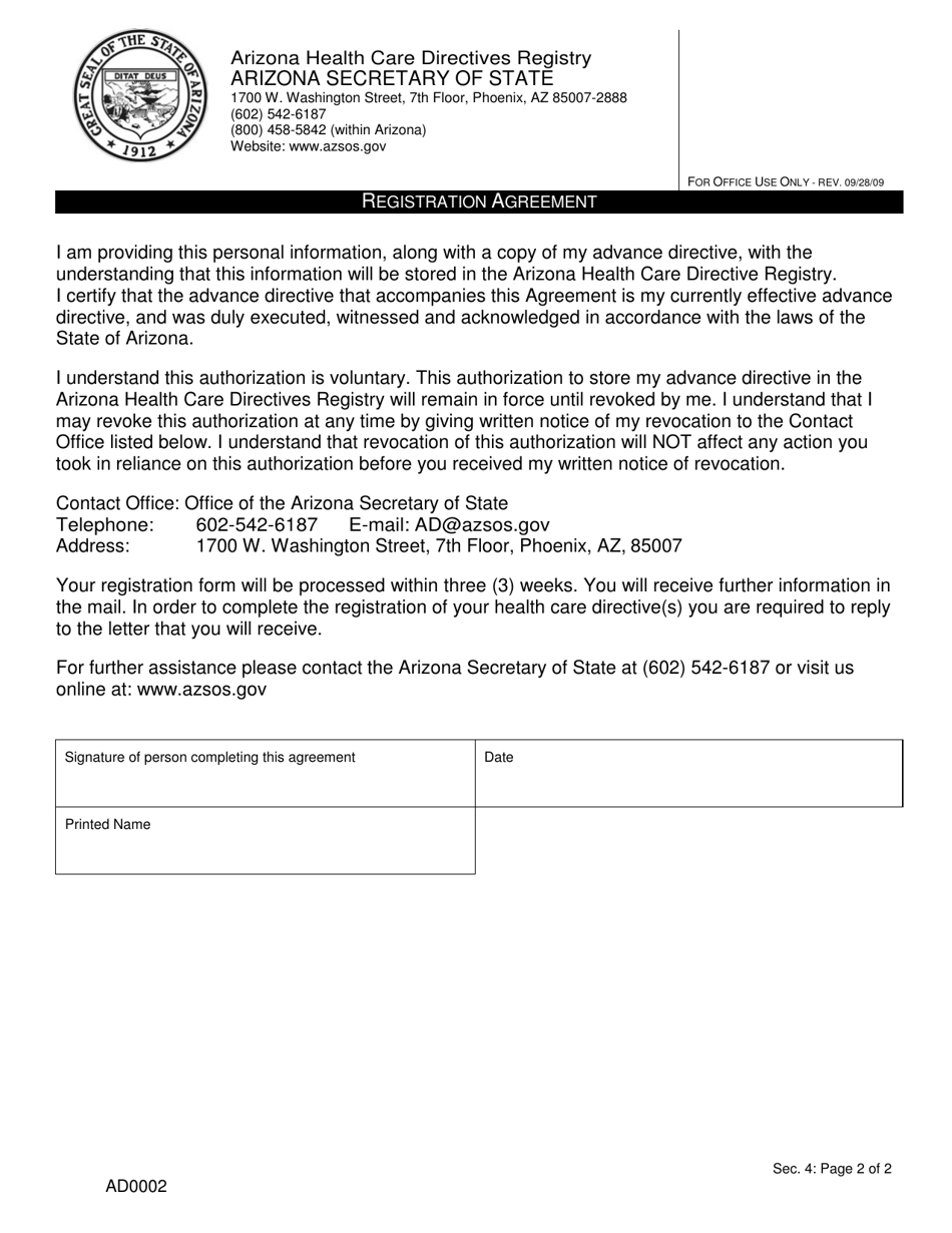 Life Care Planning Packet (Advance Directives for Health Care Planning) - Arizona, Page 15