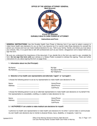 Life Care Planning Packet (Advance Directives for Health Care Planning) - Arizona, Page 16