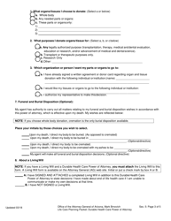 Life Care Planning Packet (Advance Directives for Health Care Planning) - Arizona, Page 18