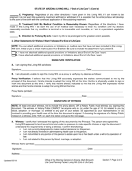 Life Care Planning Packet (Advance Directives for Health Care Planning) - Arizona, Page 26