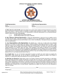 Life Care Planning Packet (Advance Directives for Health Care Planning) - Arizona, Page 28