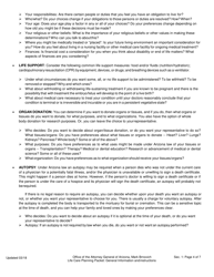 Life Care Planning Packet (Advance Directives for Health Care Planning) - Arizona, Page 6