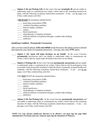 Advance Directive for Health Care Form - Delaware, Page 7