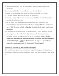 Advance Directive for Health Care Form - Georgia (United States), Page 11