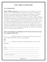 Advance Directive for Health Care Form - Georgia (United States), Page 26