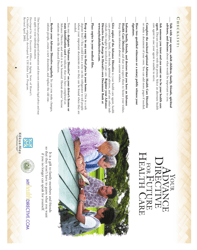 Advance Directive for Health Care Form - Hawaii, Page 3